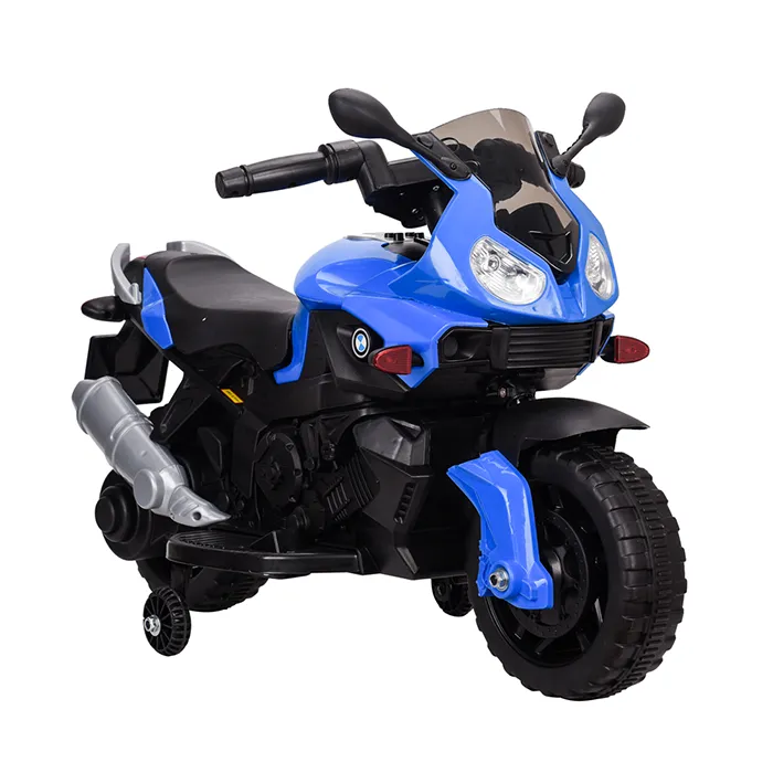 Motocicletta blu per bambini