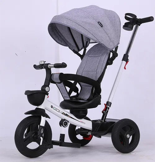 Triciclo per bambini con cestino